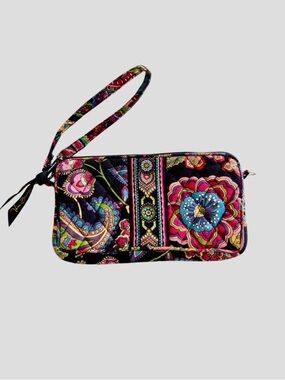 Vers Bradley Zip Around Wristlet Symphony In Hue USA